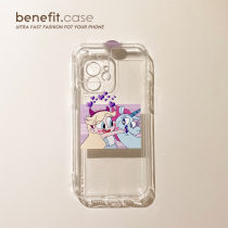 Benefit cute princess unicorn applies Apple 13promax mobile phone shell minimalist iphone12mini full package xsmax teenage xr cartoon 8plu