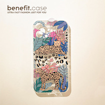 Benefit Creative Ins Forest Leopard Applies Apple 13promax Phone Shell iphone12 Silicone Mini