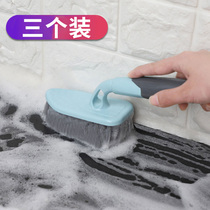 Bathroom wall brush tile toilet cleaning artifact toilet bath bath toilet floor wall gap brush