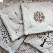 Chair cushion can be fixed for students winter high school students small Butt seat cushion office strap non-slip