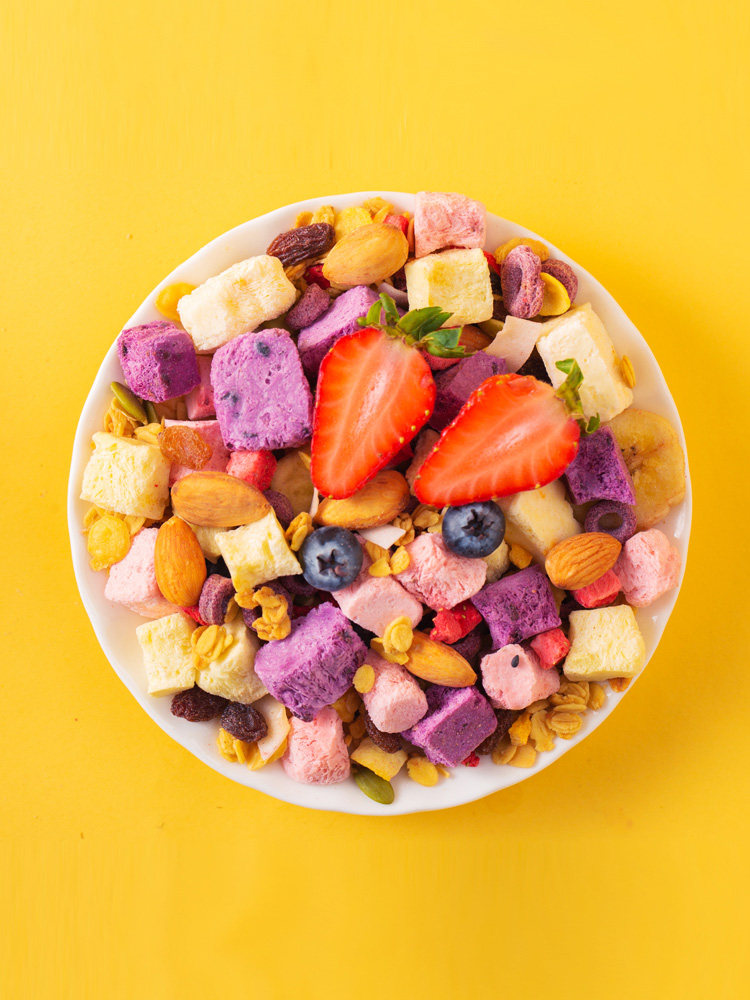 恬美美滋麦片水果坚果酸奶果粒营养早餐代餐水果