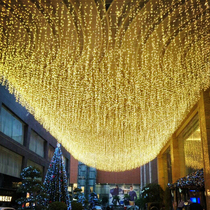 Led small festoon lamp string light Full Star Low pressure 24V Curtain Light Ice Strip Lamp Outdoor Waterproof Waterfall Decorative Lamp
