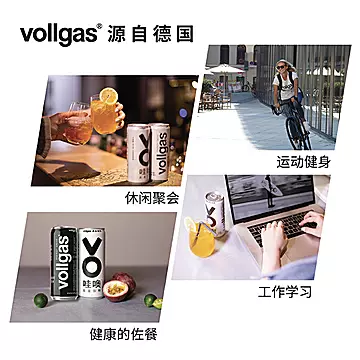 【可签到】vollgas哇噢能量功能饮料330ml*2[1元优惠券]-寻折猪