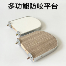 Chinchilla wooden platform squirrel anti-gnawing waterproof springboard cabinet cage net cage Universal honey bag glider flower branch squirrel cage interior supplies