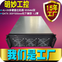 26 multi-hard disk bit chassis chia rackmount 4U industrial ATX industrial control storage server ipfs host factory