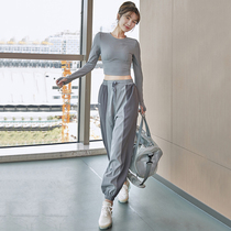 Yoga Suit Autumn Winter 2020 Winter High-end Long-sleeved Professional Sports Suit Temperament Fitness Running Two Sets