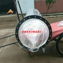 Processing custom diameter 700mm 800mm transparent plexiglass acrylic funnel tapered container