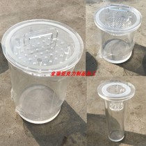 Processing custom high transparent acrylic pressure barrel Vacuum plexiglass barrel sealed barrel products