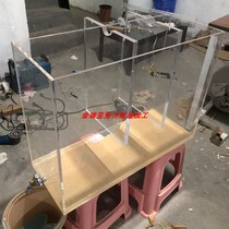 High transparent acrylic plexiglass waterproof test box round square can be customized