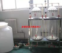 Highly transparent plexiglass ion exchange column acrylic reverse osmosis equipment customized resin