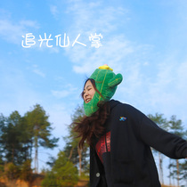 Cute cactus headgear Japanese and Korean girls heart funny dress hat photo artifact performance ins activity props