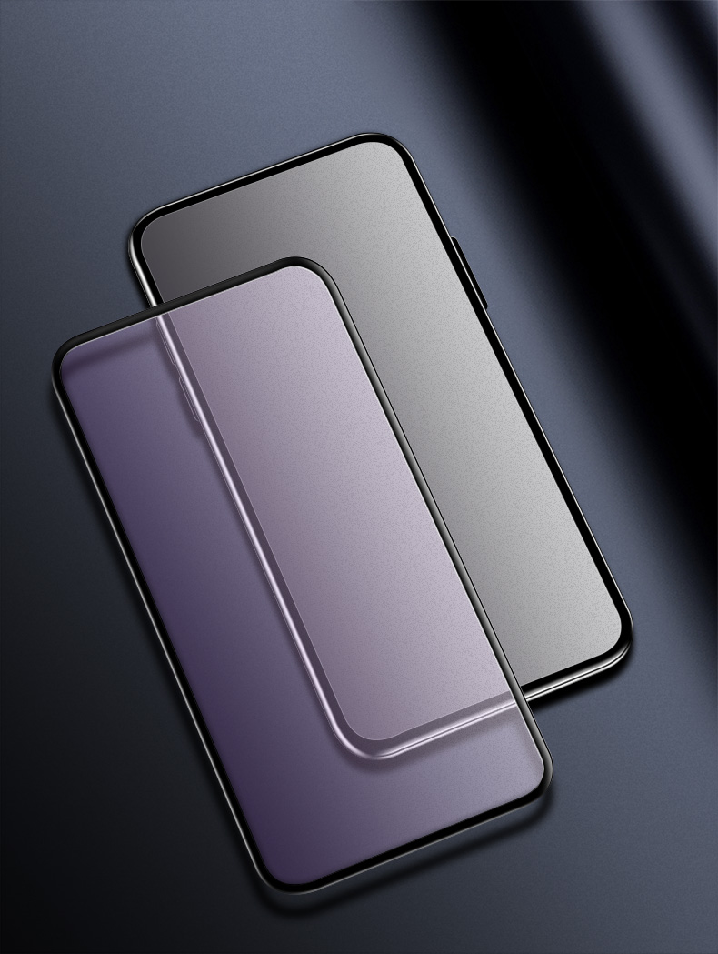 华为畅享10plus全屏磨砂钢化膜 防指纹电竞手机膜 微磨砂游戏膜