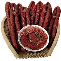 Sichuan spicy sausage sausage authentic Chongqing specialty farm hand-made spicy sausage smoked bacon 500 grams