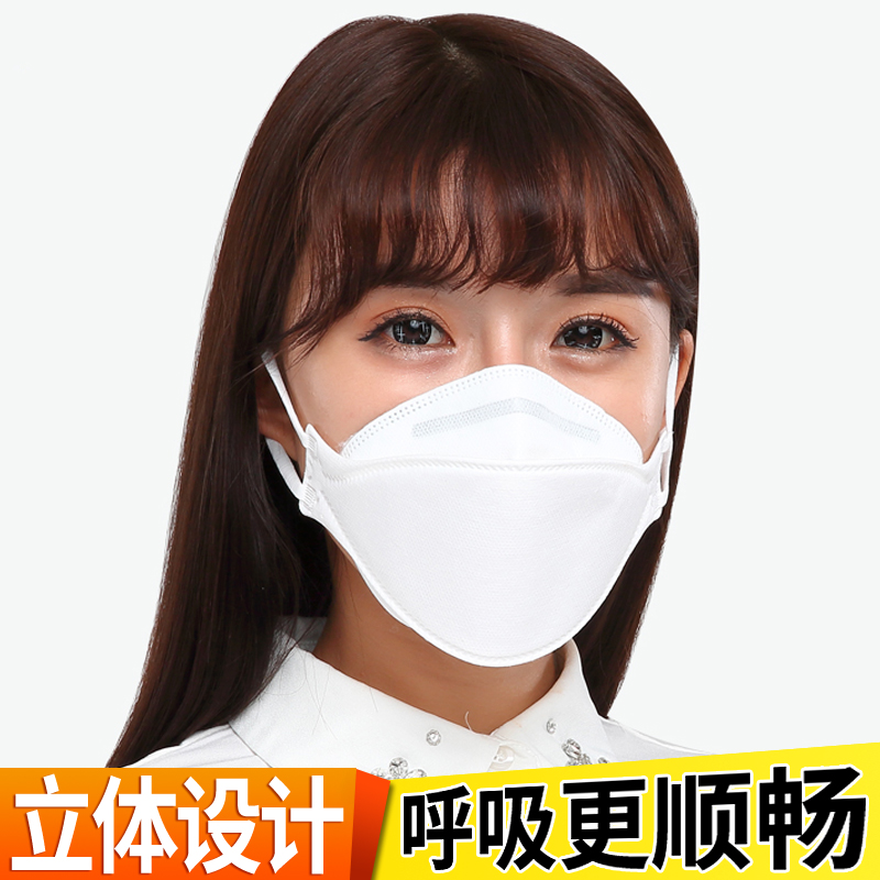 仟佰盾 KN95透气防尘口罩防雾霾PM2.5工业粉尘装修甲醛异味冬季女产品展示图4