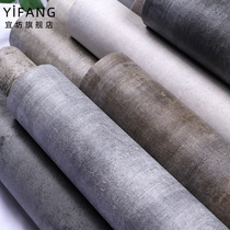 Background wallpaper for retro cement ash wallpaper self-adhesive exhibition room bedroom wallpaper industry wind dorm waterproof office background