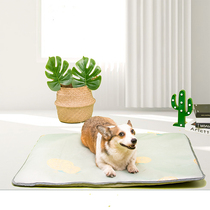Short-legged captain Pet summer cooling ice mat Ice silk mat Dog mat Cat summer cool mat square cool nest