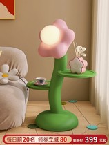 Early morning dream creative flowers floor lamp large swing piece of lovely living room bedroom sofa bystander red home decoration