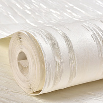 Minimalist modern self-adhesive wallpaper bedroom cozy 3D solid non-woven fabric wallpaper living room TV background wall sticker