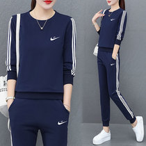 Official flagship store Official Flagship Store Casual Sportswear Suit Womens Spring Autumn Season 2022 New Ladies Two sets