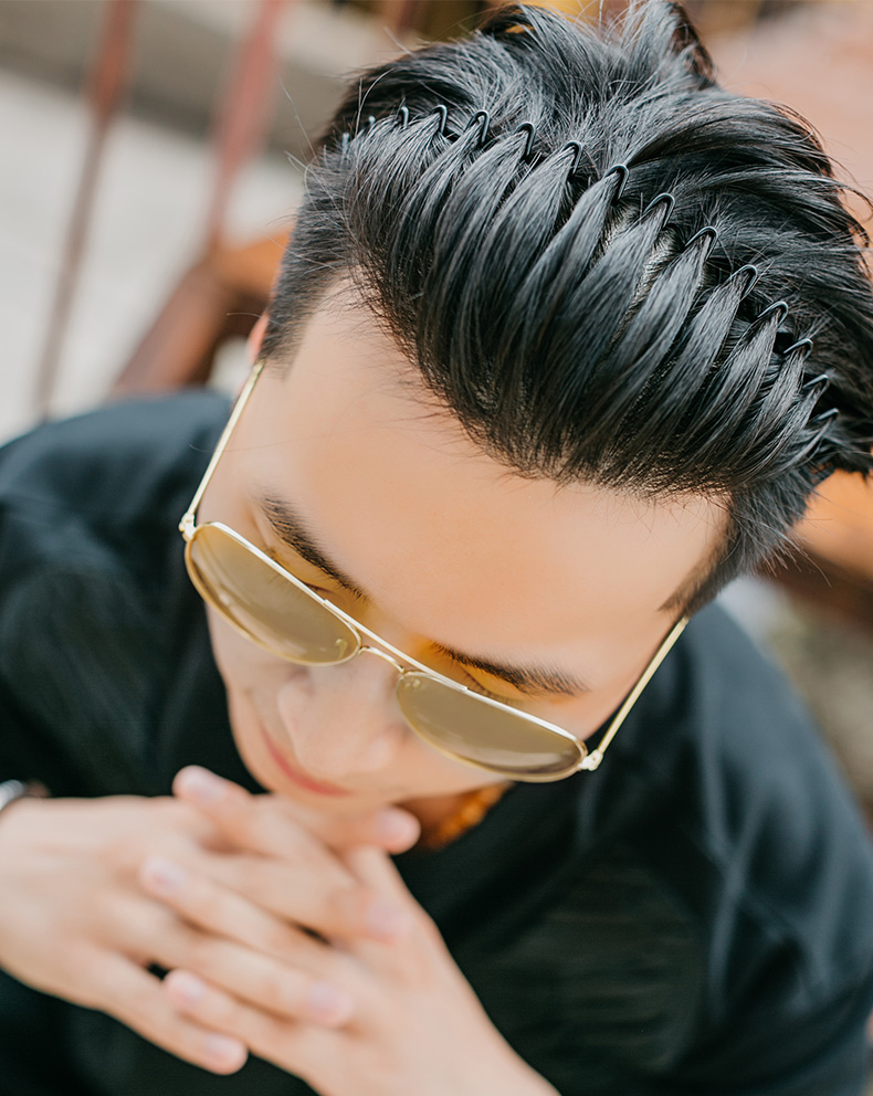 男士发箍发卡发夹韩版潮男运动发带女洗脸头箍背头压发饰发捆头饰