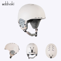 odivski new ski helmet adult ski ski gear for men and women ski gear warm anti-collision snow helmet
