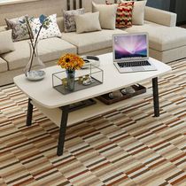 Tea table minimalist small table minimalist living-room tea table dwarf table Modern Living room Double small tea table small family-type tea table