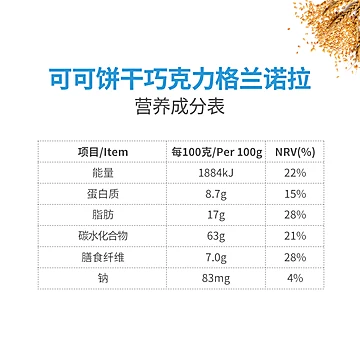 康陇麦德国进口可可饼干巧克力麦片[10元优惠券]-寻折猪