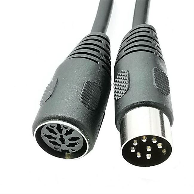 din 8pin dây nối dài nam và nữ dây nối dài tám lõi dây hệ thống âm thanh hội nghị trong tay dây micro dây điều khiển tín hiệu - Micrô