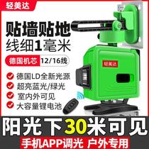 12 wire gradienter green light high precision 16 wire laser infrared full automatic wire levelling water meter