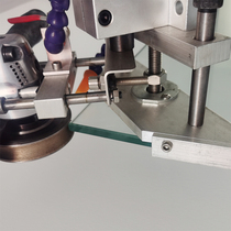 Small hand-held chamfer machine with handheld corner glass angle polishing machine