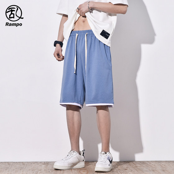 Summer thin men's pants loose casual shorts beach five-point guard pants running basketball sports pants large size men's clothing
Summer thin men's pants loose casual shorts beach five-point guard pants running basketball sports pants large size men's clothing