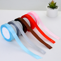 Gift Packing Ribbon Flower Shop Cake Printed Flower Flower Ribbon Christmas Ribbon High-grade Gold Ribbon