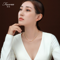 S925 sterling silver cold style chain female neck chain tide personality necklace niche design stacking collarbone chain without pendant