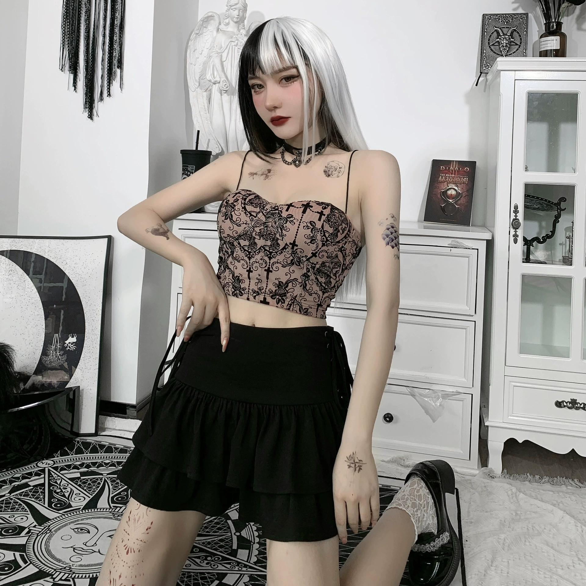 2021Top sling ống top vest mùa hè phong cách mới sexy show áo ngực top sling ống top vest - Áo ba lỗ