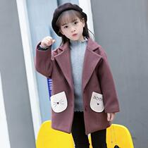Childrens clothing autumn and winter clothing girls what about the new childrens jacket cotton wool what about the young girls winter foreign air?