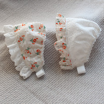 Baby head fontanelle cap summer thin Fontanel baby hat cover forehead cute super cute baby halogen door tire hat New