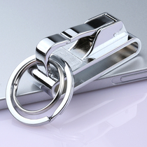 Key bag accessories hardware adhesive hook belt key adhesive hook men wear belt keychain waist buckle belt