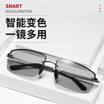 Paniman Color Changing Polarized Sunglasses Mens Day and Night Sunglasses Drivers Windproof Sunglasses for Driving Fishing and Night Vision