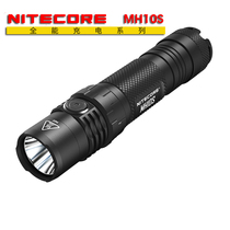 NITECORE Knight Kohl MH10S outdoor far-shot flash-proof portable charging small straight flashlight