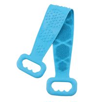 Double sided soft glue rubbing bath towel long pull back strip rubbing back rubbing mud bath towel back rubbing deity