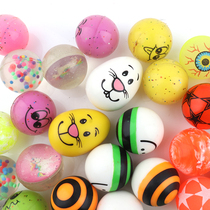 Solid rubber 42 Ball CHILDREN BOUNCE BALL NOCTILUCENCE BALL IN BALL WITH ELASTIC BALL TOY