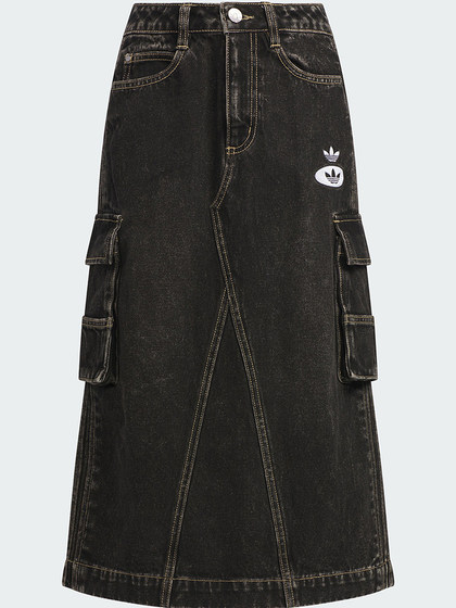 Adidas Adi Clover 2025 Spring Women 's Skirt Racdenimskirt 스포츠 치마 JX6864 Adidas Adi Clover 2025 Spring Women 's Skirt Racdenimskirt 스포츠 치마 JX6864