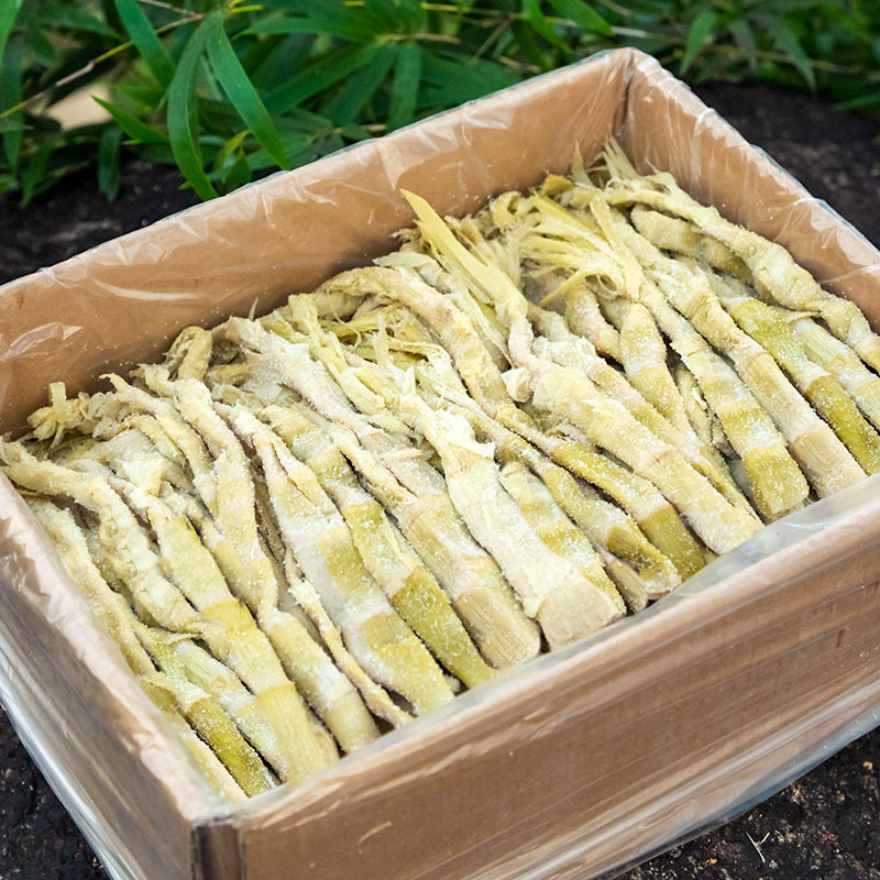 黄山特产盐渍野笋尖细笋干整箱500g