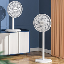 Shchenko Electric Fan Ground Fan floor House fan Dormitory Bedroom Mute Fan 15 Leaf Large Wind Cycle Fan