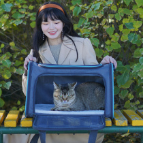 Cat bag winter messenger cat bag cat cage go out portable pet bag dog travel cat out carrying bag