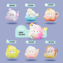 Ayke Family Dessert Party Blind Box Miniso The Same Name Startups Cute Christmas Pendulum Wave Playful Lady