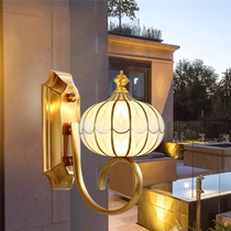 Outdoor Chinese-style outdoor waterproof courtyard lamp villa external wall large doorway hotel Chinese style terrace open air balcony wall lamp