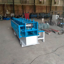 Round tube pressing elliptical tube machine greenhouse flattening machine automatic elliptical tube skeleton forming machine small pulling machine equipment