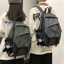 School bag female Korean version of high school students junior high school students backpack Forest department fashion trend 2020 new versatile shoulder bag men