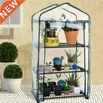 Home Courtyard Greenhouse PVC Cover Small Outdoor Garden Tra